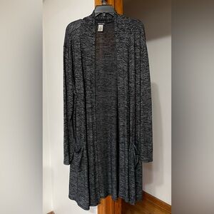 PLUS SIZE MAXI SWEATER